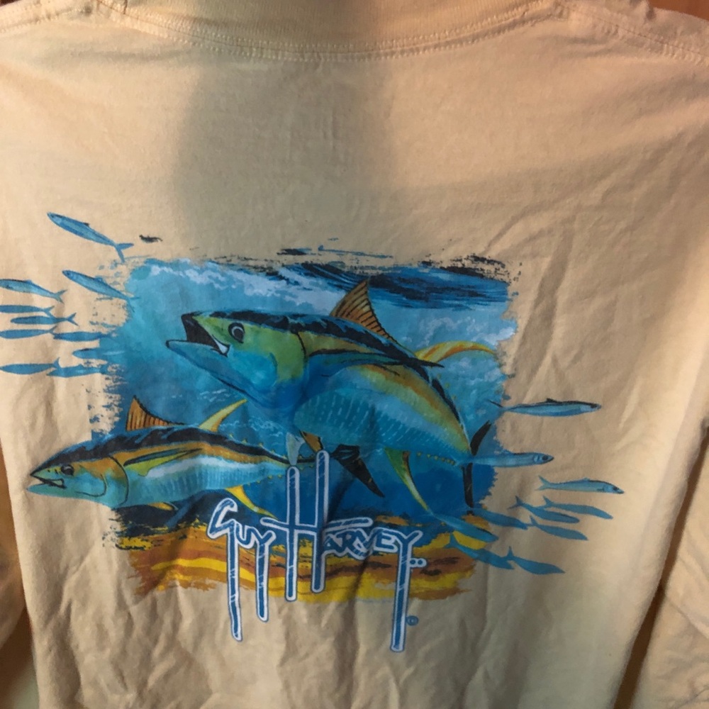 Guy Harvey pocket long sleeve